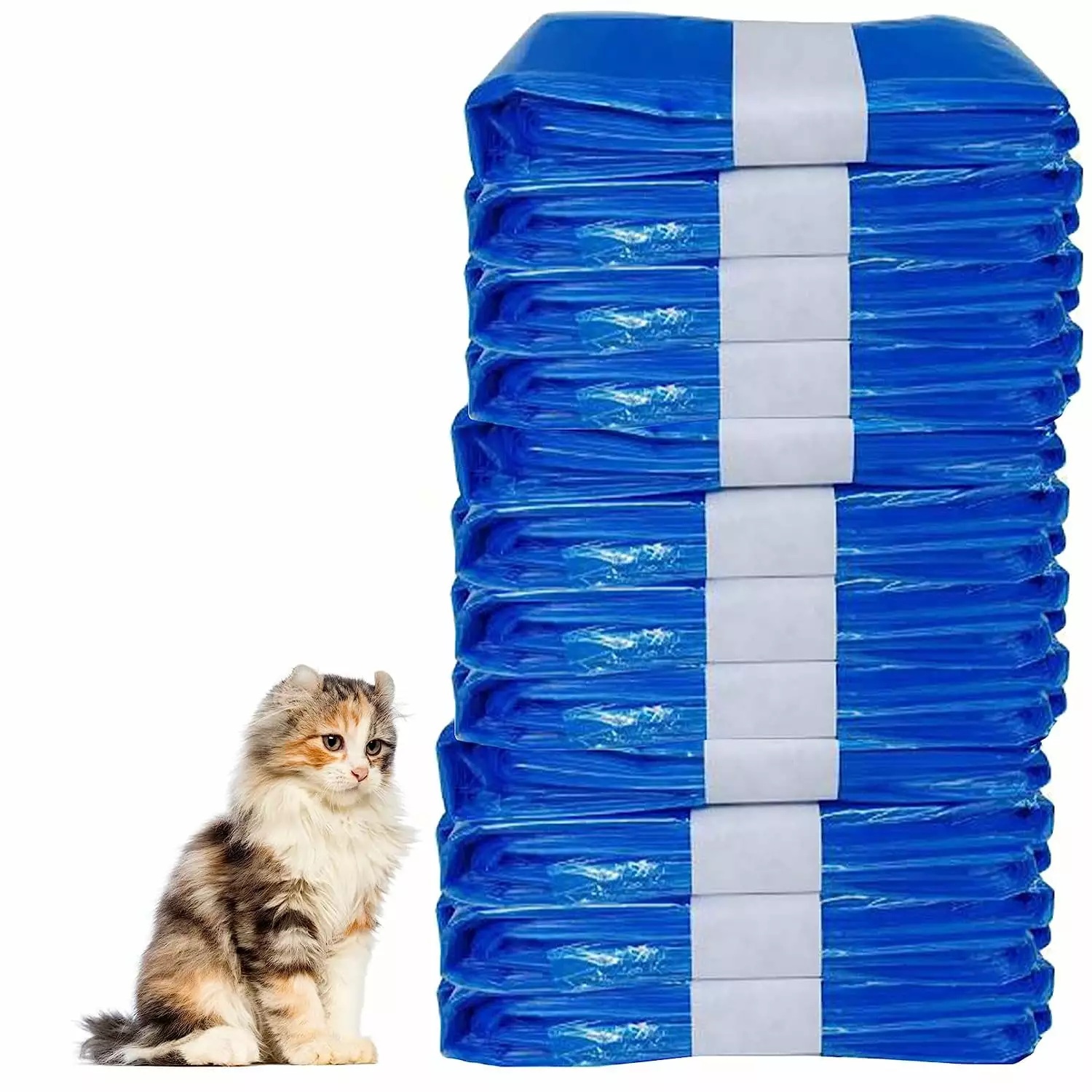 12 Pack Cat Litter Refills Bag.Compatible with Litter Refill Litter Disposal Refill Cartridge Generic Pail Liner Suitable for Genie Original Refill Cartridge Not Included