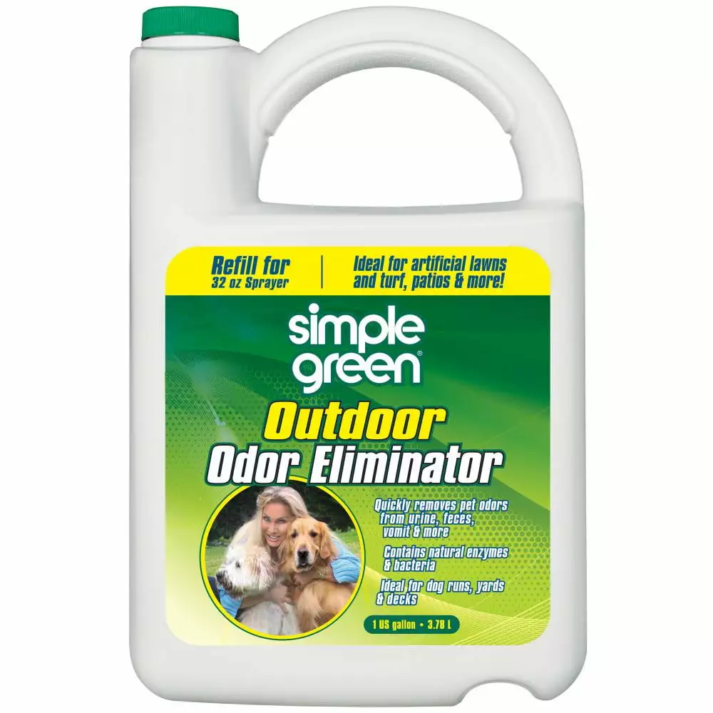 128 oz. Outdoor Odor Eliminator for Patios Decks Dog Runs Yards