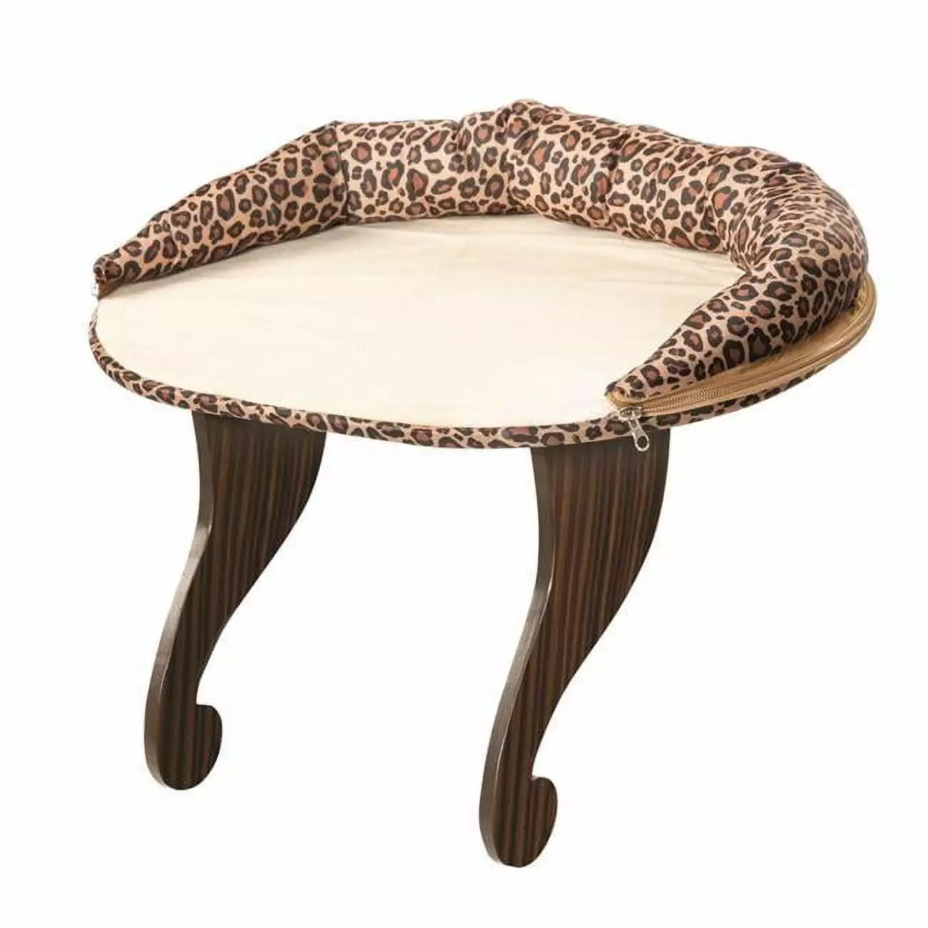 212 Main 5324 Leopard Print Bolster Cat Window Perch