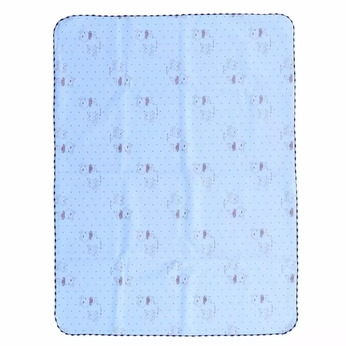 1PC 70x90CM Baby/Dog/Pet Pee Pads Large Size Reusable Washable Waterproof Fast Absorbing for Bed Wetting Mattress Protection (Blue)