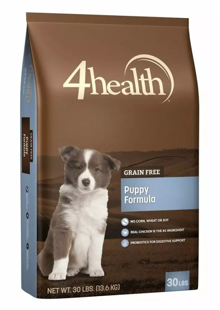 4health 2557 Grain Free Puppy Formula Dog Food - 30lb Bag