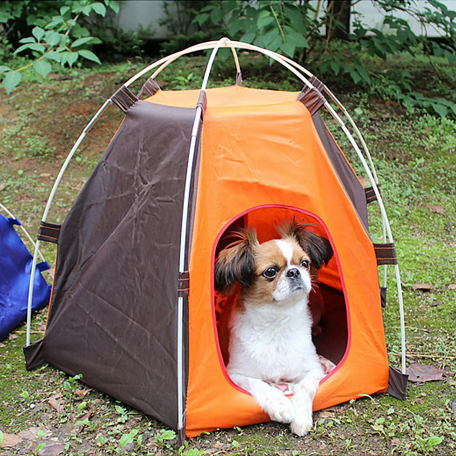 Portable Folding Dog Tent Cat House Bed. Outdoor Waterproof Animals Shelter