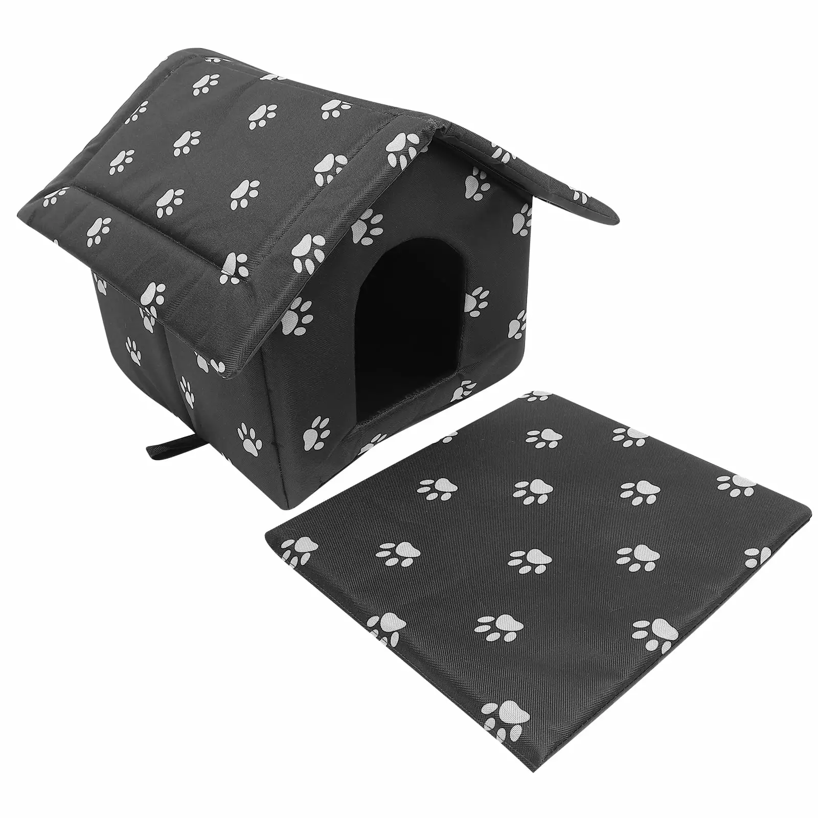 Stray Cat Cat House Outdoor Rainproof Dog Shelter Warm Pet House Cat Shelter